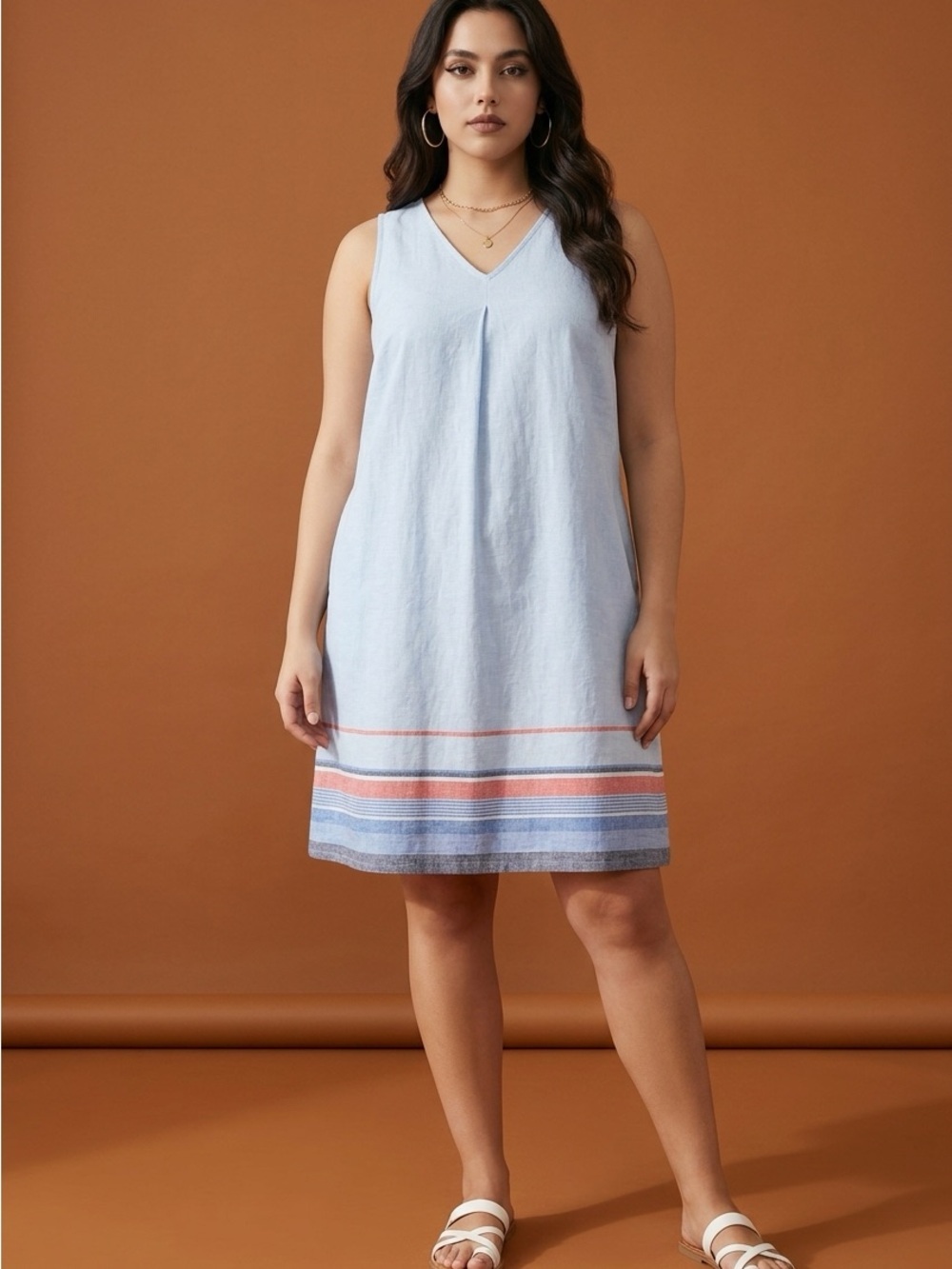 J.jill Linen A-Line Dress